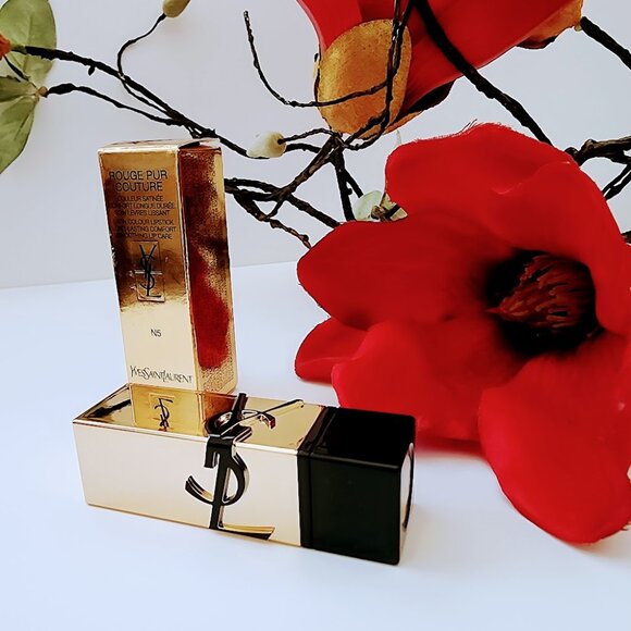 Yves Saint Laurent Rouge Pur Couture Satin Lipstick - Picture 2 of 6